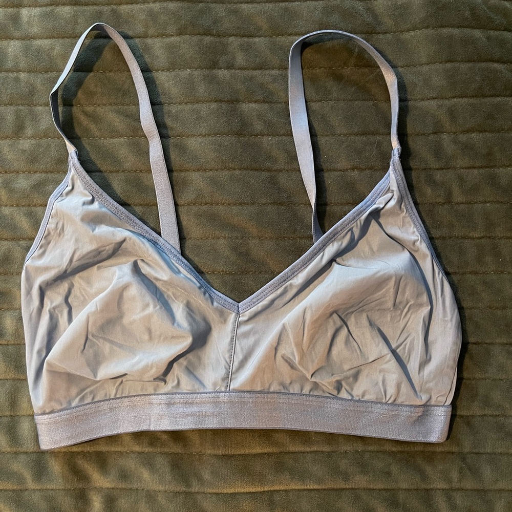 Negative Underwear Blue Minimalist Bra Intimates